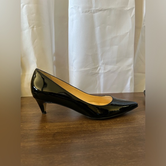 Cole Haan Air Juliana Pump .45 kitten heel in Black Patent Leather - Picture 3 of 6